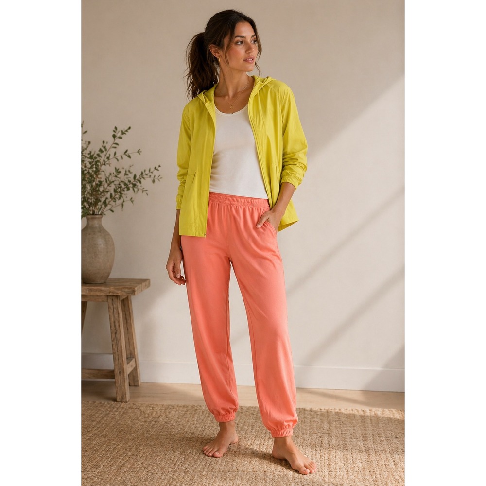 Free People Movement Let's Bounce Pants Crush Blush Joggers XL Off-Duty Cozycore